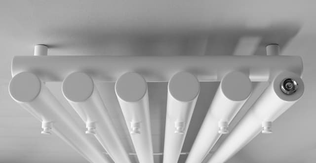 PILON grzejnik łazienkowy 196x1800mm, 6 wieszaki, biały mat