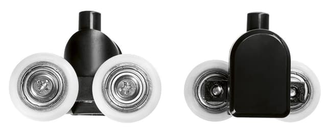 EASY BLACK dolna rolka wypinana