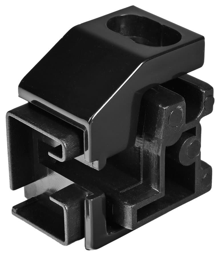 EASY BLACK Wkładka mocująca profil łączący, lewa