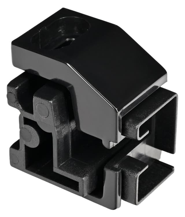 EASY BLACK Wkładka mocująca profil łączący,prawa