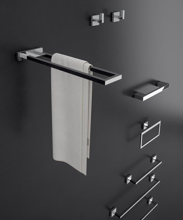 ELBA kubek, szkło mleczne, chrom