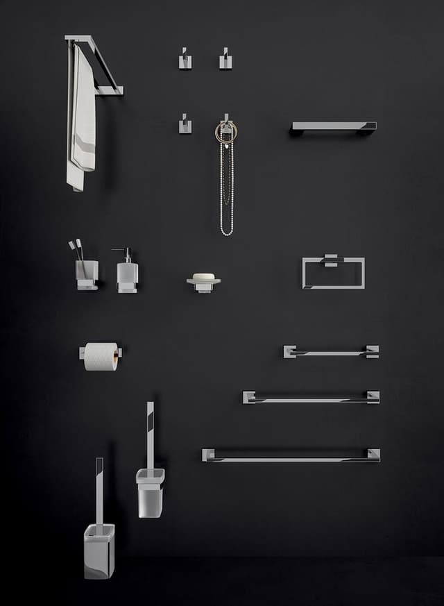 ELBA wieszak na ręczniki 350mm, chrom