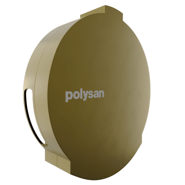 Pokrętło przelewu zestawu odpływowego, czarny mat