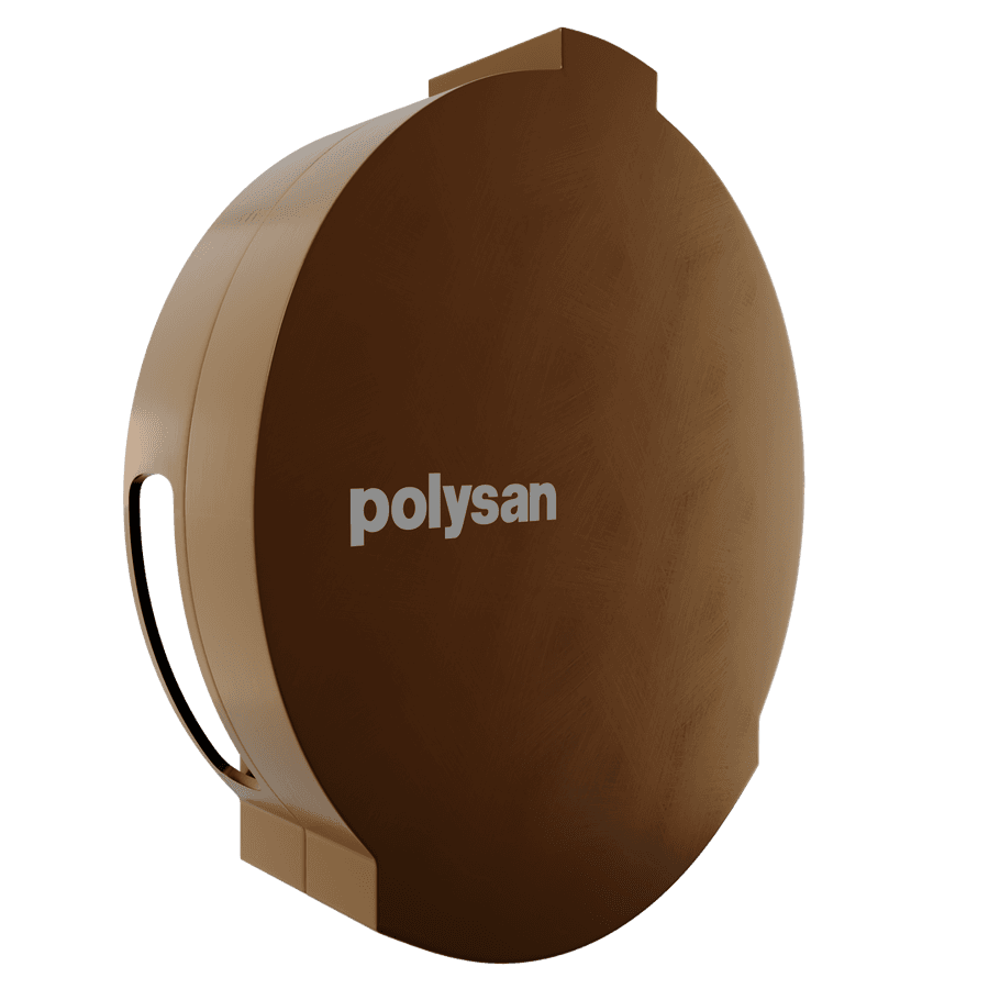 Pokrętło przelewu zestawu odpływowego, czarny mat