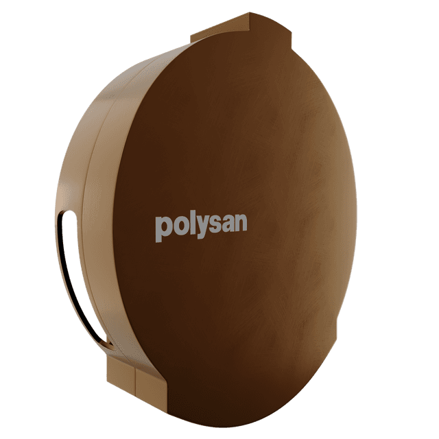 Pokrętło przelewu zestawu odpływowego, czarny mat