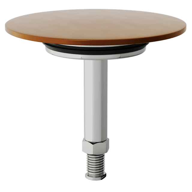 Korek zapasowy do zestawu odpływowego, ABS/czarny mat