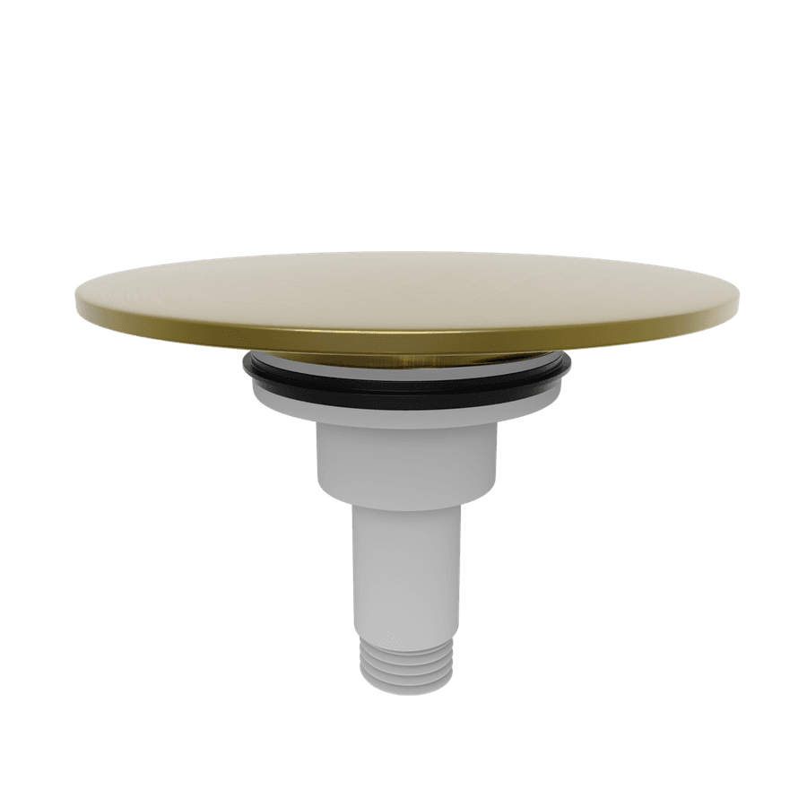 Korek zapasowy do zestawu odpływowego, klik-klak, czarny mat