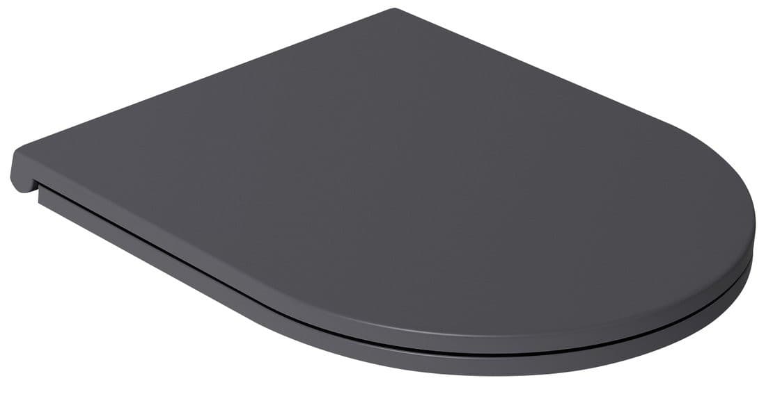 INFINITY Deska WC SLIM, Soft Close, Easy Take, antracyt