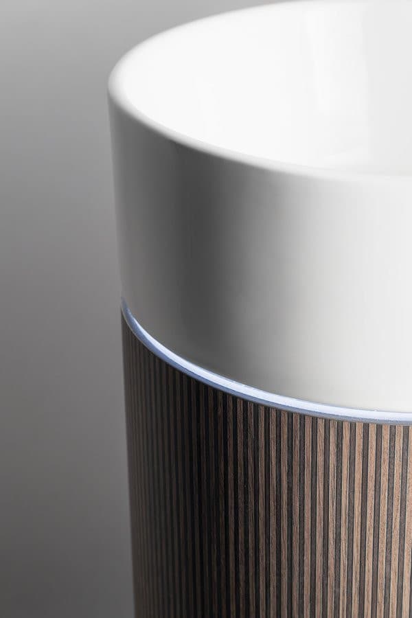 OASIS umywalka ceramiczna wolnostojąca ø 40x89cm, Carina