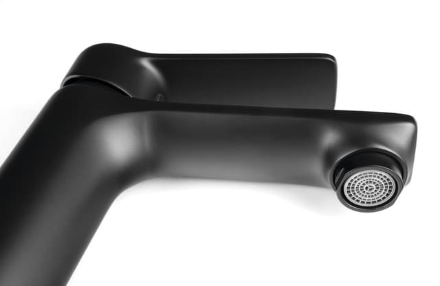 SINTRA bateria umywalkowa stojąca, czarny mat