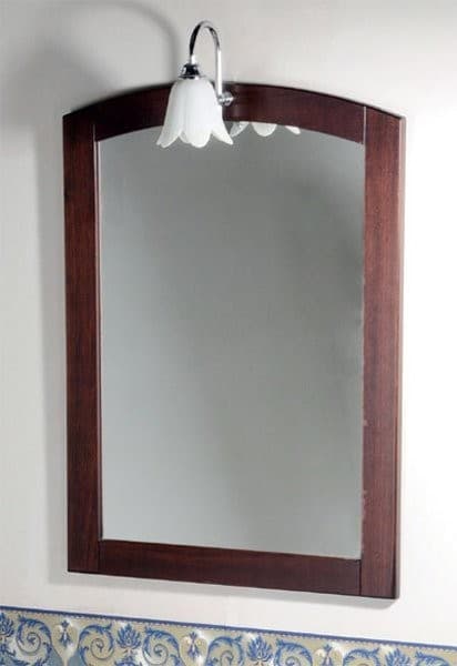 RETRO lustro 65x91cm, buk, starobiały
