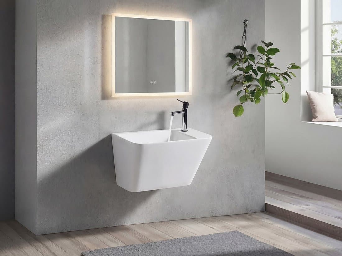 PRIMO umywalka ceramiczna 50x28 cm, biała