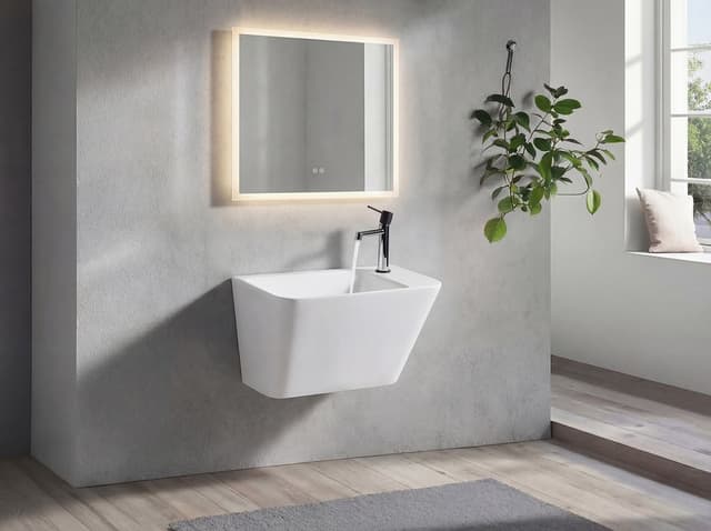 PRIMO umywalka ceramiczna 50x28 cm, biała