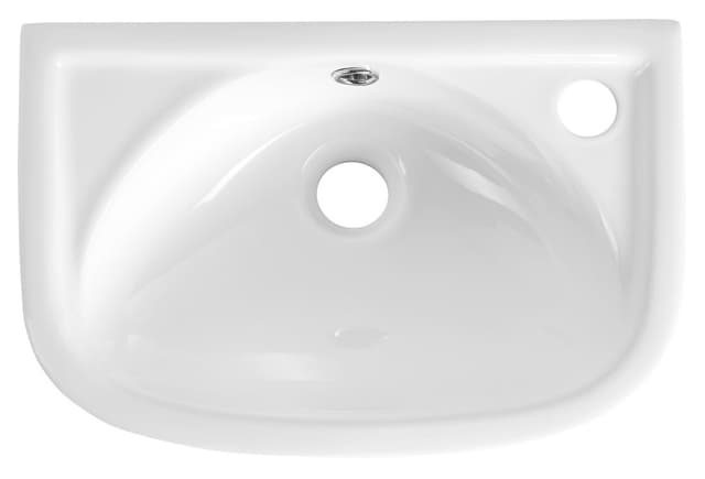 REX umywalka ceramiczna 41x28cm, biały