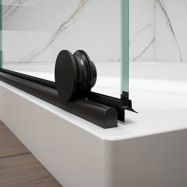 SPIRIT BLACK kabina prysznicowa 1500x800mm wariant L/P