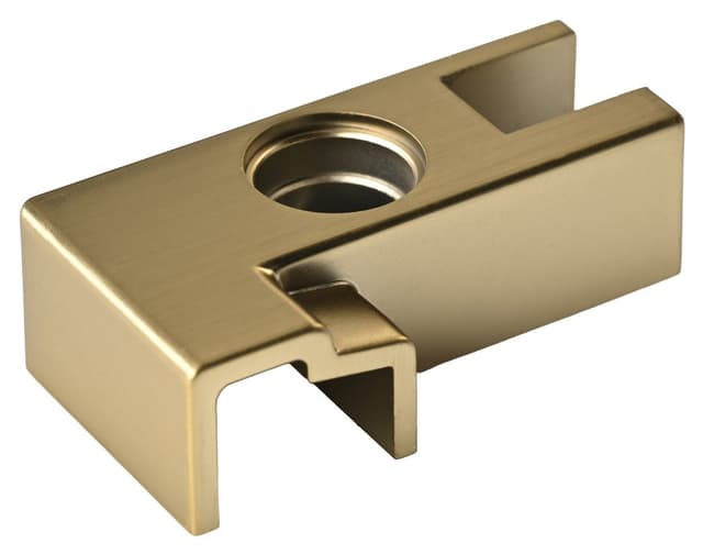 LUXOR GOLD łącznik narożny końcowy, lewy, złoty mat