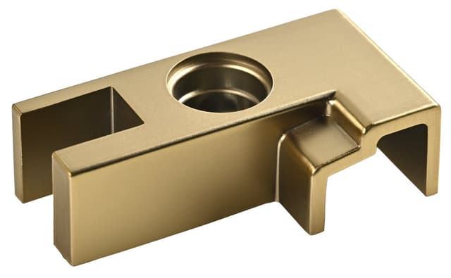 LUXOR GOLD  łącznik narożny końcowy, prawy, złoty mat