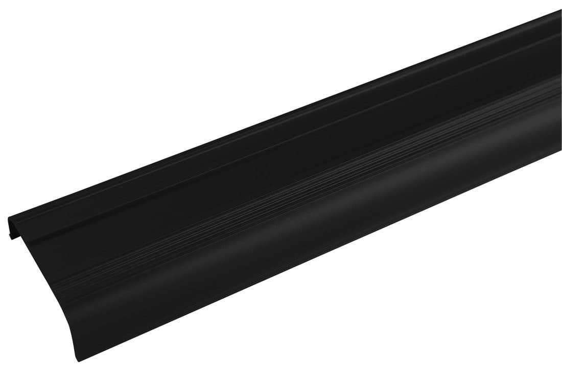 CHANEL listwa dekoracyjna "U" 729x70x20mm, czarna mat