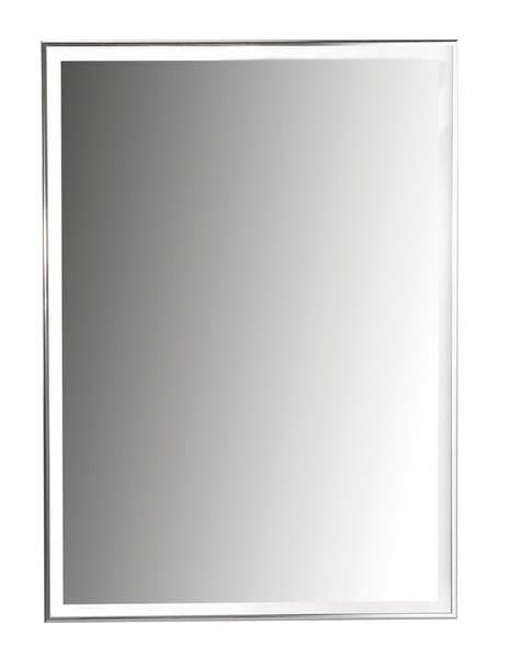 LUMINAR lustro LED w ramie chromowanej 700x500mm