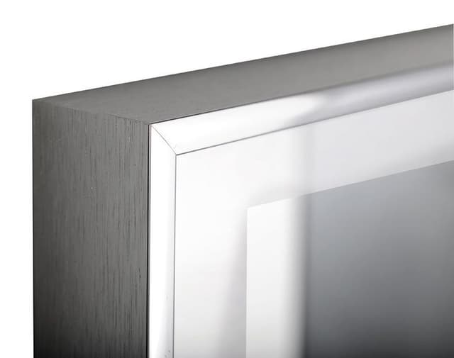 LUMINAR lustro LED w ramie chromowanej 700x500mm