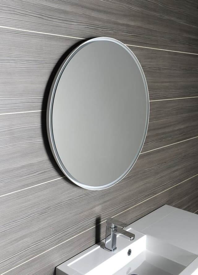 FLOAT lustro LED z oświetleniem, 74 cm, białe