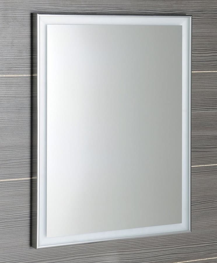 LUMINAR lustro LED w ramie 600x800mm, chrom