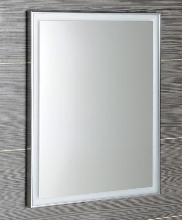 LUMINAR lustro LED w ramie 600x800mm, chrom