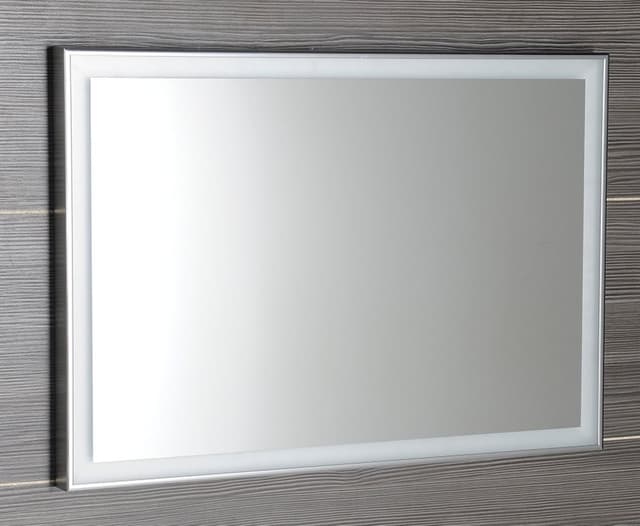LUMINAR lustro LED z ramą 900x500mm chromowane