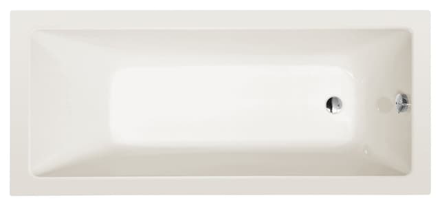 NOEMI wanna prostokątna 160x70x39cm, ivory