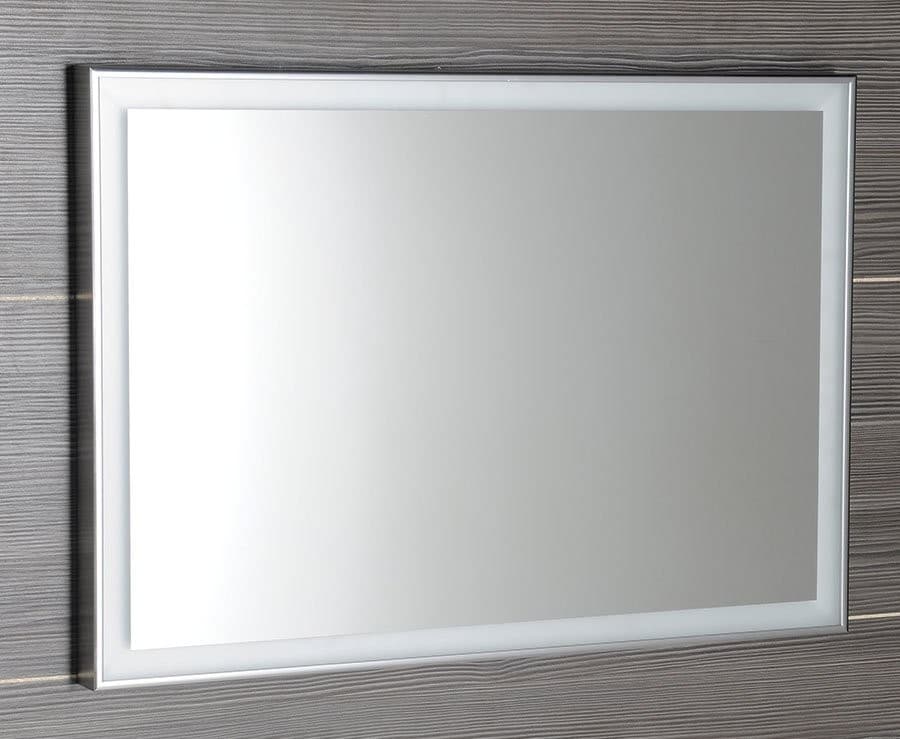 LUMINAR lustro LED w ramie 1200x550mm chrom