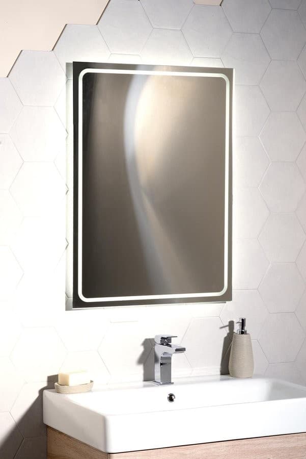GEMINI II lustro z oświetleniem LED 55x55 cm - Sapho