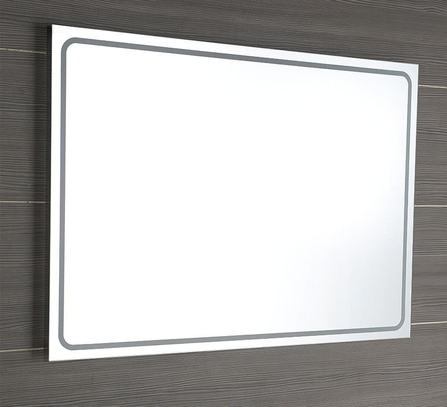 GEMINI II lustro LED 100x70 cm z oświetleniem