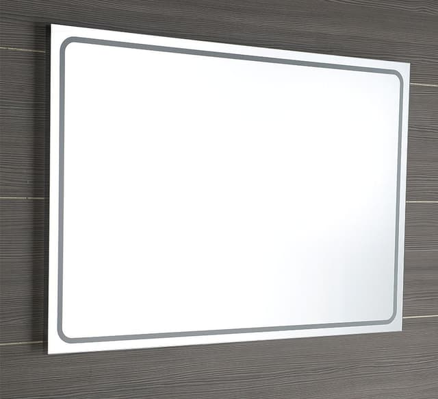 GEMINI II lustro LED 100x70 cm z oświetleniem