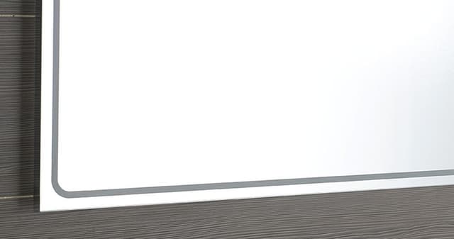 GEMINI II lustro LED 140x55 cm z podświetleniem