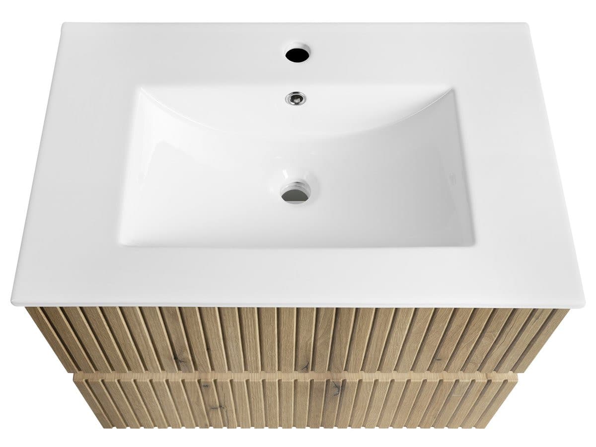 PANEDA STRIP szafka umywalkowa 69,5x55x45,2cm, dąb emporio