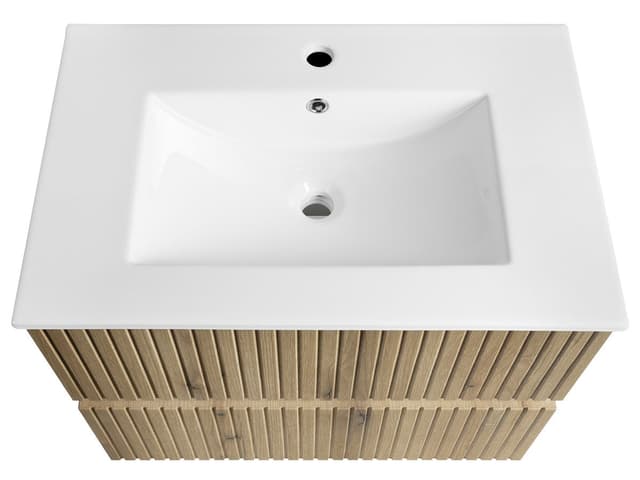 PANEDA STRIP szafka umywalkowa 69,5x55x45,2cm, dąb emporio