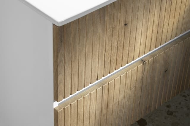 PANEDA STRIP szafka umywalkowa, 79,5x55x45,2cm, dąb emporio