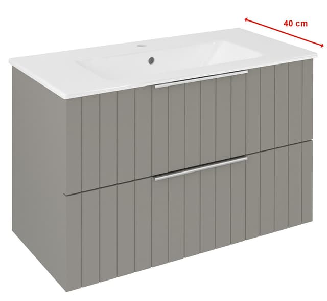 CIRASA STRIP szafka pod umywalkę 78x54x39cm, agila