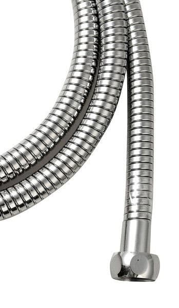 LUX wąż prysznicowy spiralny rozciągliwy 200-240 cm chrom
