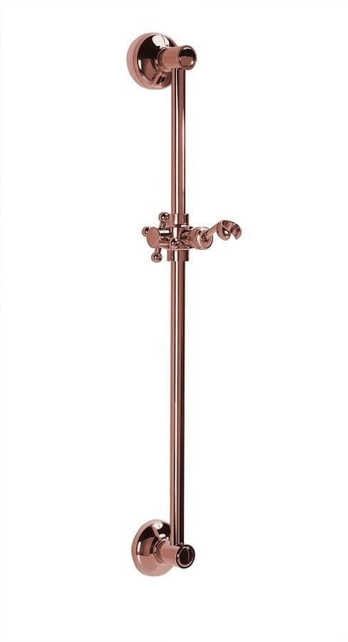 ANTEA drążek prysznicowy z suwakiem 570mm różowe złoto