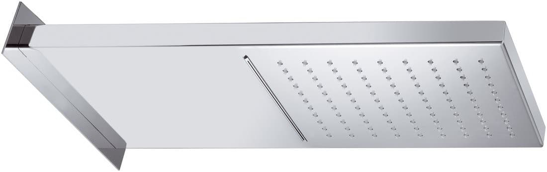 Głowica prysznicowa kaskadowa 500x200mm ze stali nierdzewnej