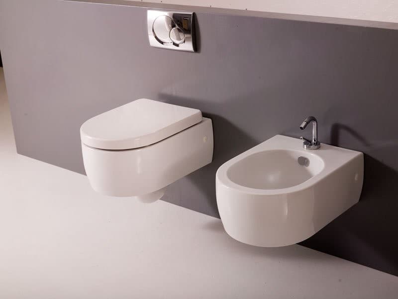 FLO bidet wiszący 36,5x20x50 cm - nowoczesny design