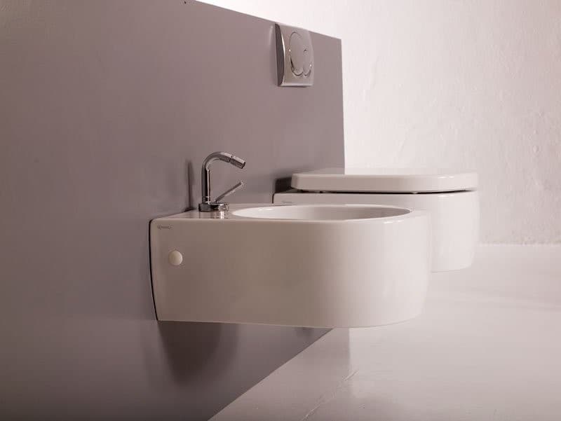 FLO bidet wiszący 36,5x20x50 cm - nowoczesny design