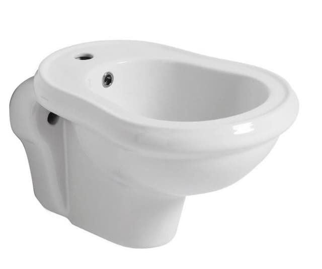 RETRO bidet wiszący 38x34x52cm - elegancka ceramika