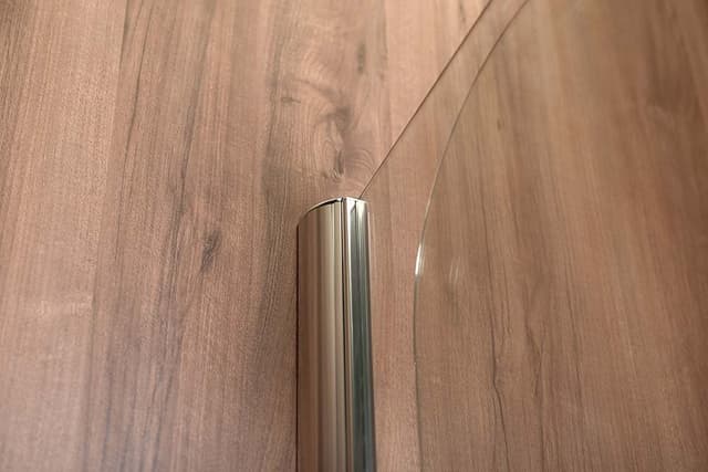 RENDE parawan wannowy 970mm, szkło czyste, Antidrop
