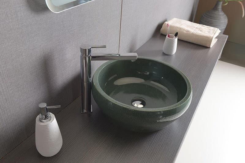 PRIORI umywalka ceramiczna 42cm okrągła