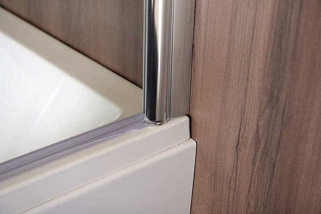 SPERA 75 parawan wannowy 750mm, bezramowy z Antidrop
