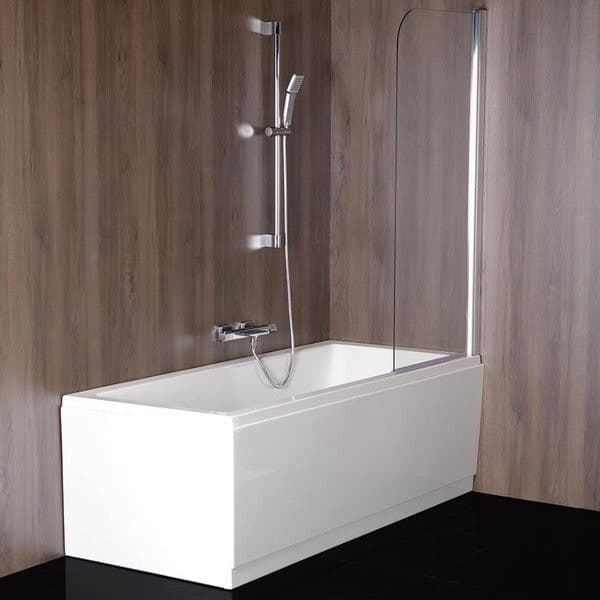 SPERA 75 parawan wannowy 750mm, bezramowy z Antidrop