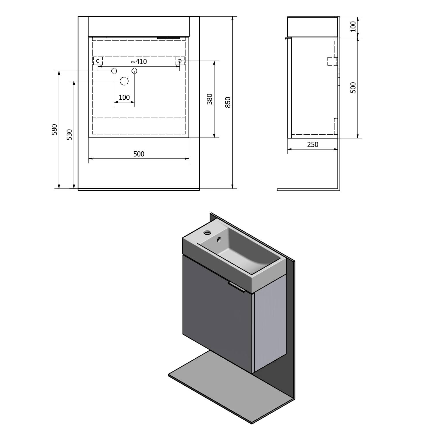 KSET-080 Rysunek techniczny