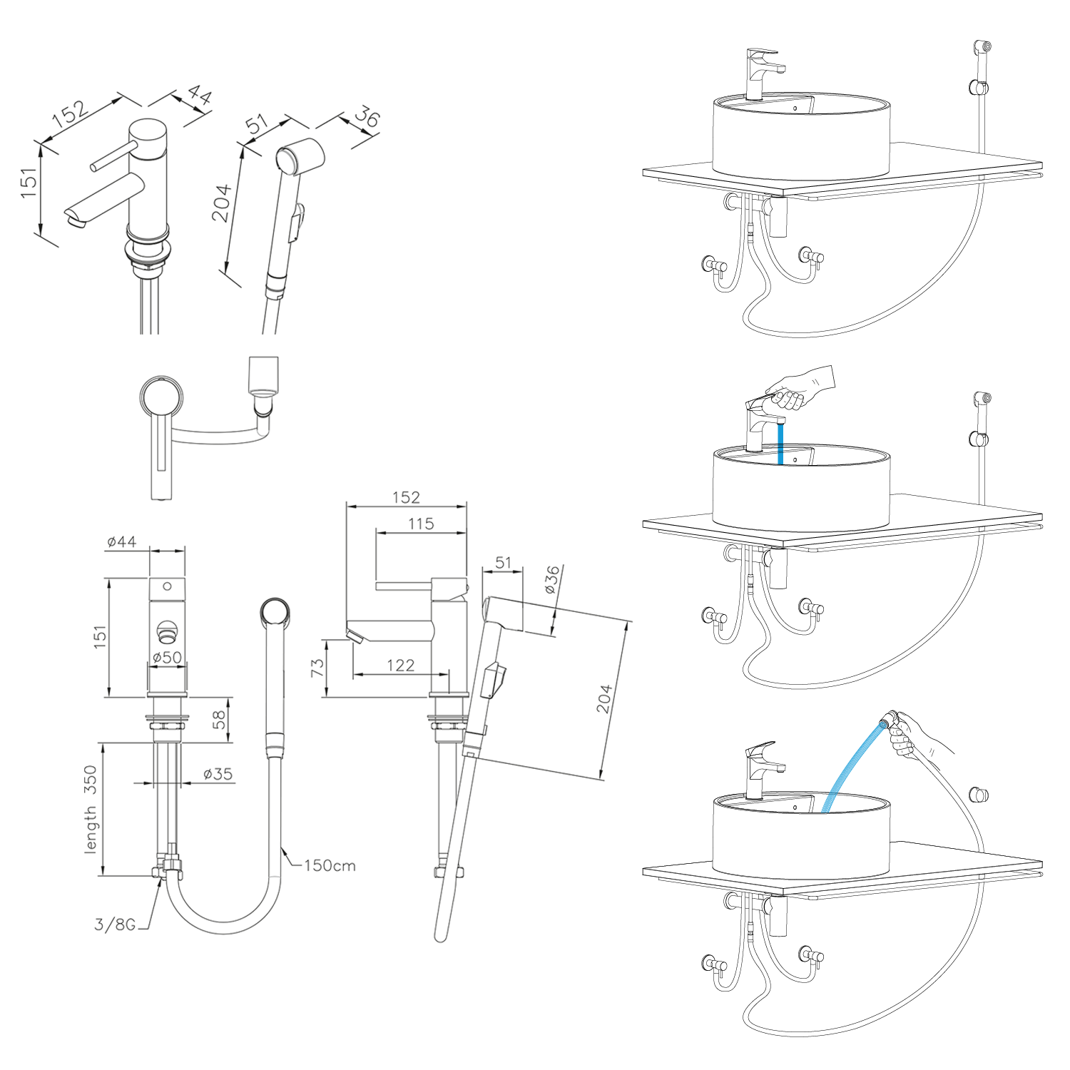 KSET-080 Rysunek techniczny